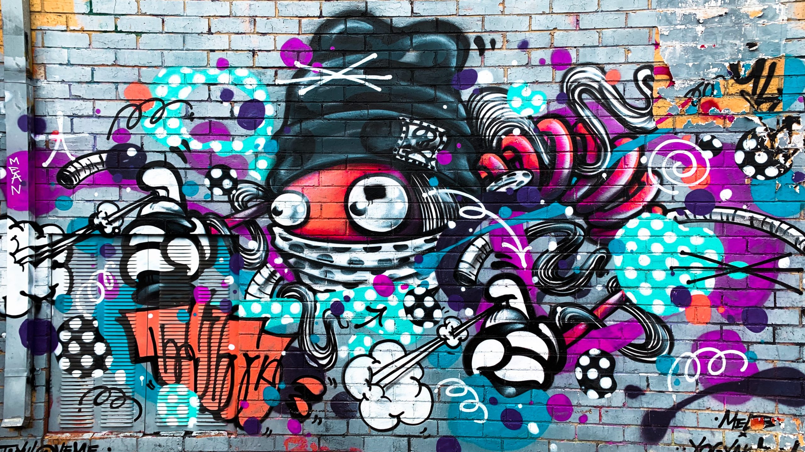 Graffiti muur